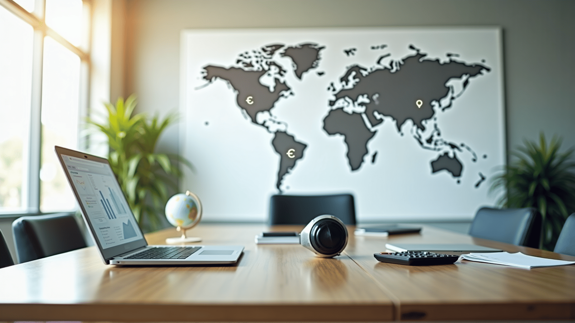 Global banking solutions depiction